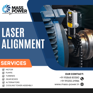 Precision Laser Alignment Services for Optimal Machinery Performance Mass Power offers precision laser alignment services in Vadodara for various rotating equipment, including motors, pumps, turbines, and more. Our expert technicians ensure perfect alignment for optimal performance, reduced wear and tear, and increased efficiency.